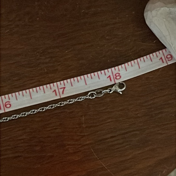 James Avery 925 Sterling Silver Retired La Primavera Cross w/ 18” rope chain - Picture 6 of 7